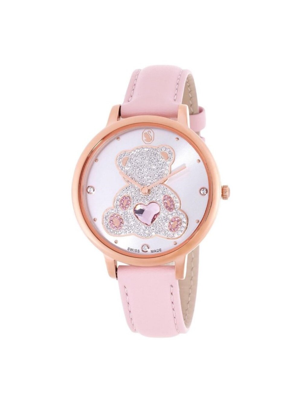 NWT Swarovski Teddy Quartz Crystal Ladies Watch